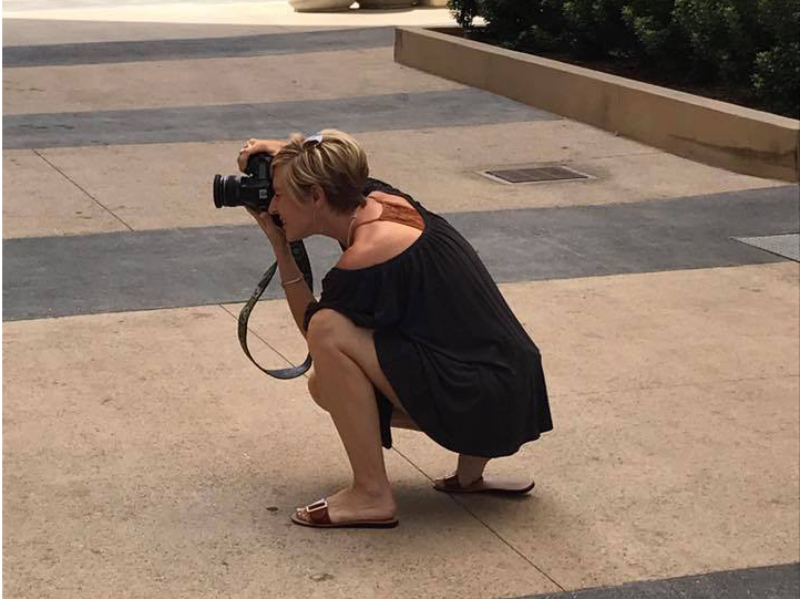 Shawna Parks of Adam and Shawna Photography, a professional San Diego photographer, in a natural setting